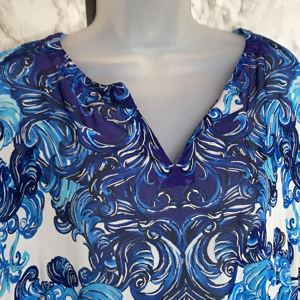 Chicos sheer short sleeve top - Picture 4 of 5